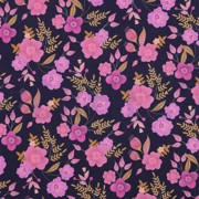 BABYCORD DIGITAL FLOWERS NAVY (thumbnail)