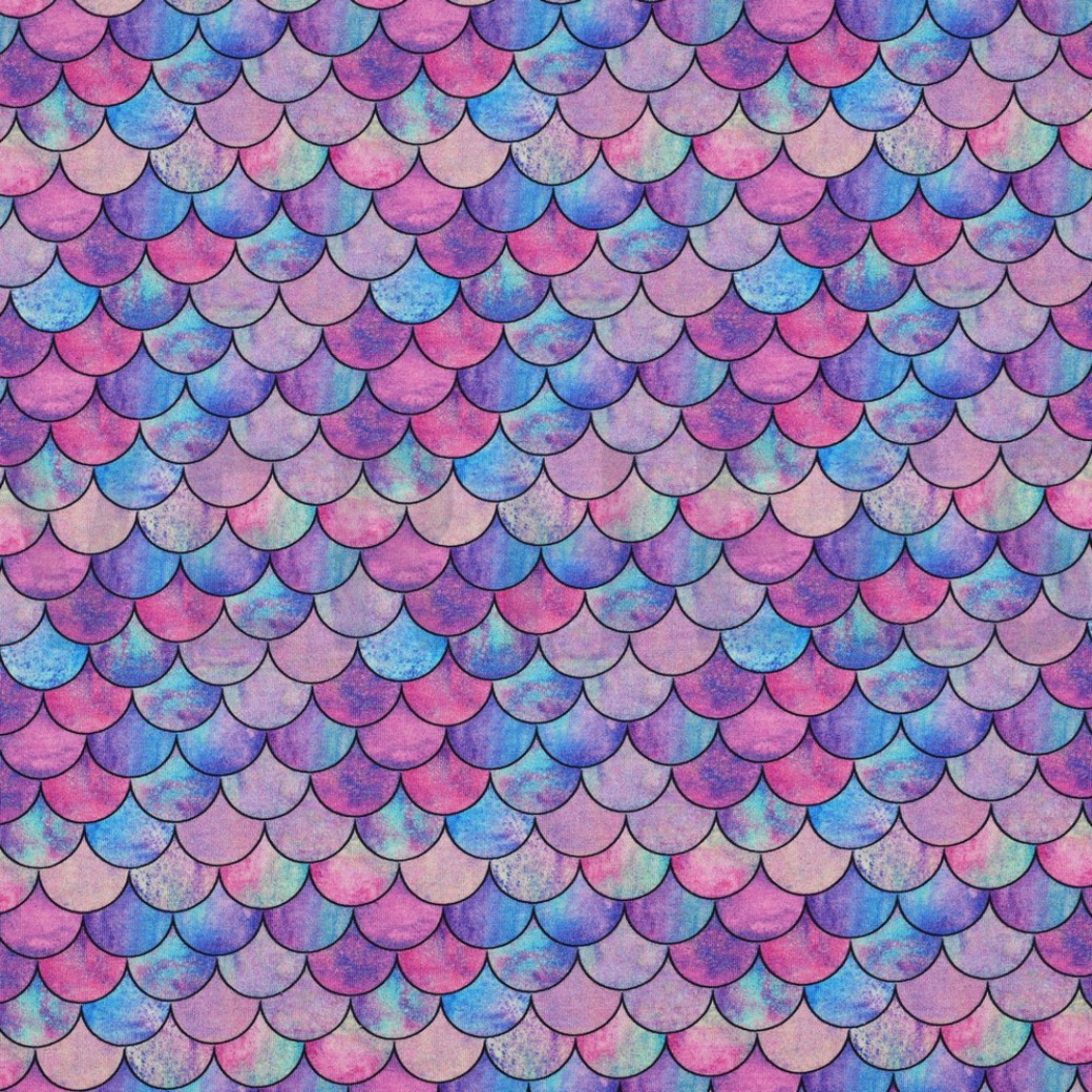 JERSEY DIGITAL MERMAID PINK