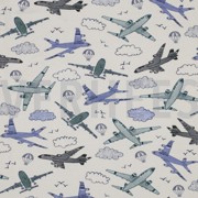 JERSEY DIGITAL AIRPLANES ECRU (thumbnail)
