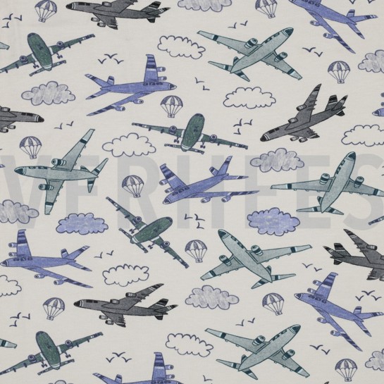 JERSEY DIGITAAL VLIEGTUIGEN ECRU #7