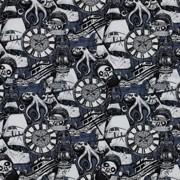 JERSEY DIGITAL SKULLS BLUE (thumbnail)
