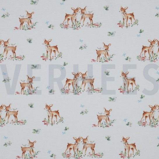 JERSEY GOTS DIGITAL DEER WHITE #7