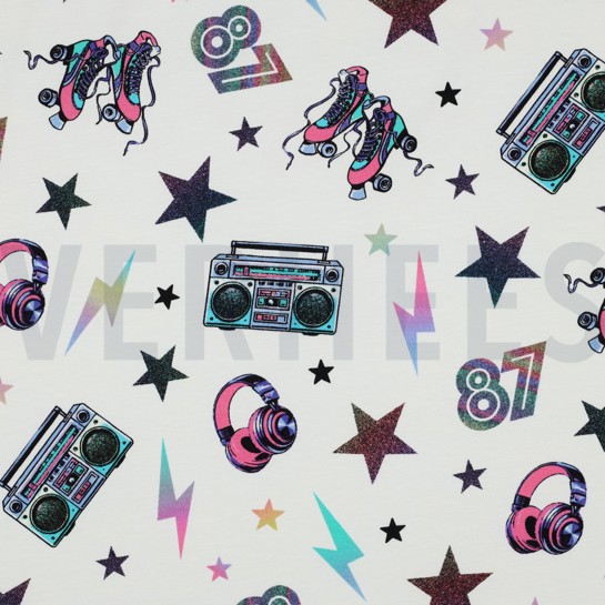 JERSEY DIGITAL ROLLERSKATES GEBROCHEN WEISS #7