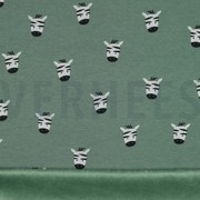 PURRING FUR ZEBRA GREEN (thumbnail)