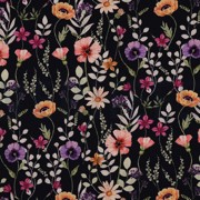 JERSEY DIGITAL FLOWERS NAVY (thumbnail)