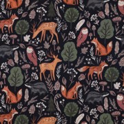 SWEAT DIGITAL FOREST ANIMALS NAVY (thumbnail)