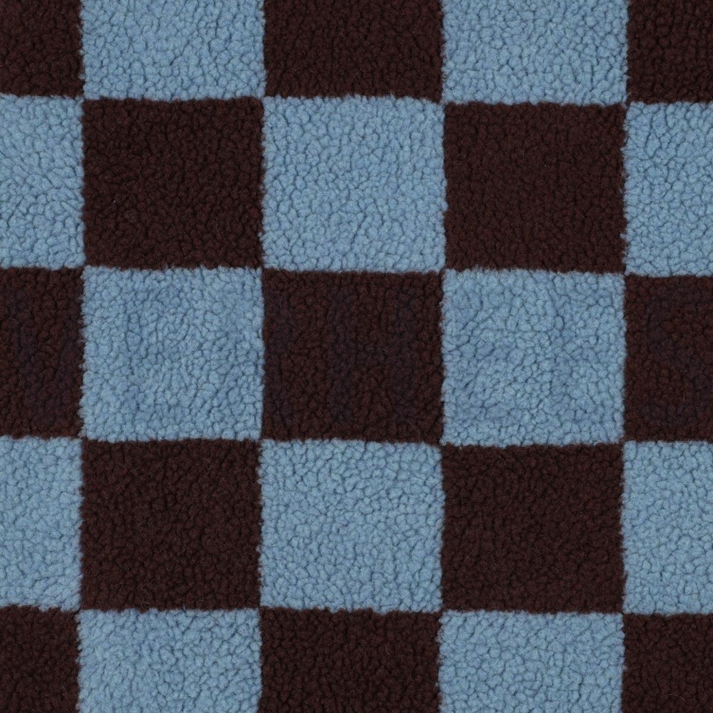 TEDDY CHECKS BORDEAUX