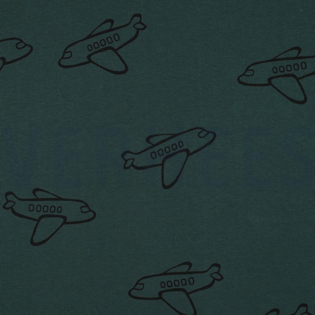 JOGGING AIRPLANES DARK GREEN