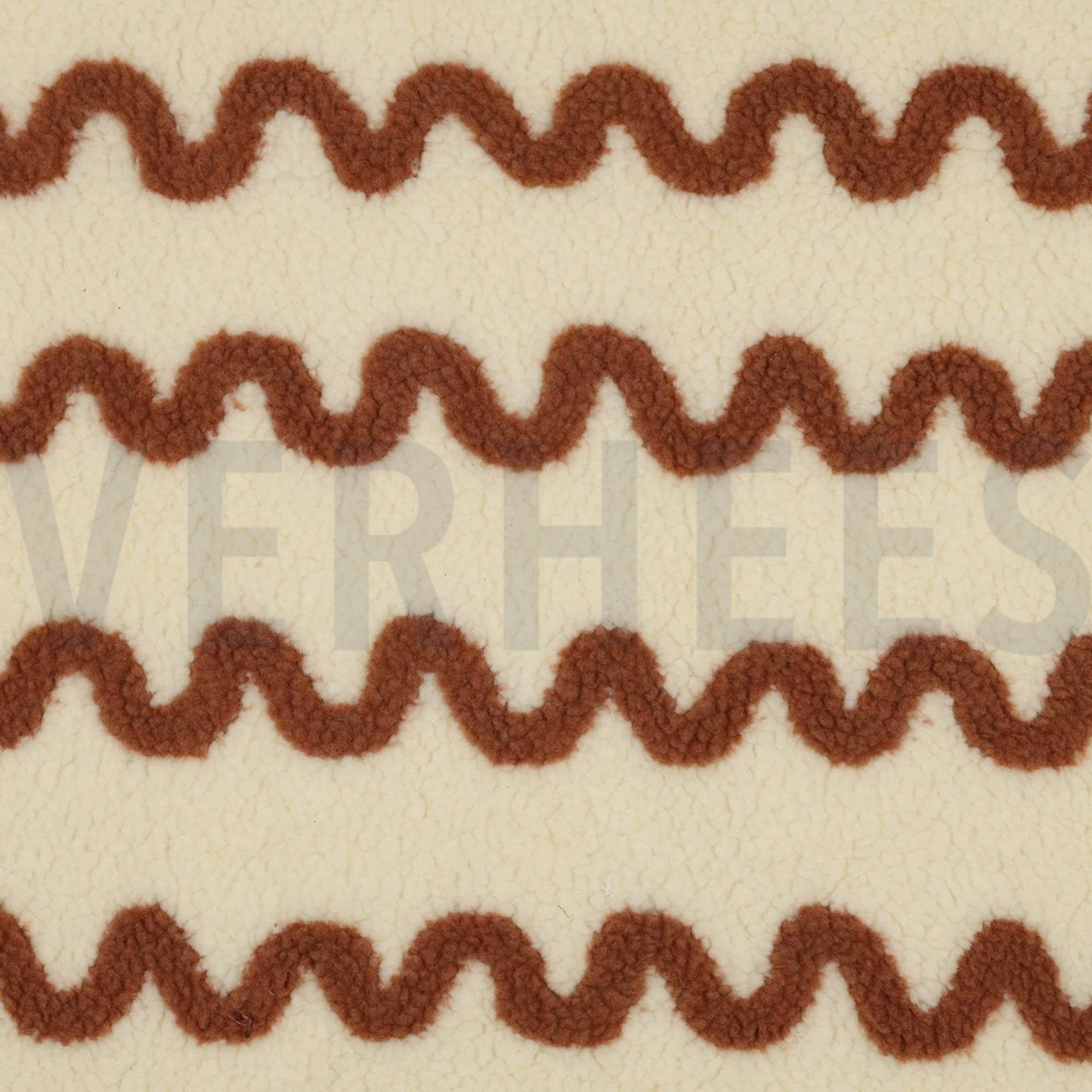 TEDDY JACQUARD WAVES CAMEL (high resolution)