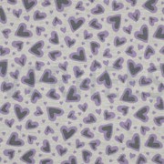 SWEAT MELANGE GLITTER LEOPARD HEARTS ECRU MELANGE (thumbnail)