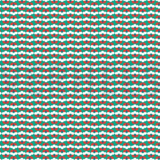 FABULOUS FLOWERS GRÜN #7