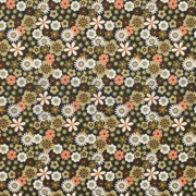 BABYCORD FLOWERS ARMY GREEN (thumbnail)