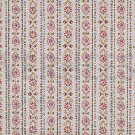 FINE POPLIN DIGITAL FLOWERS OFFWHITE (hover)