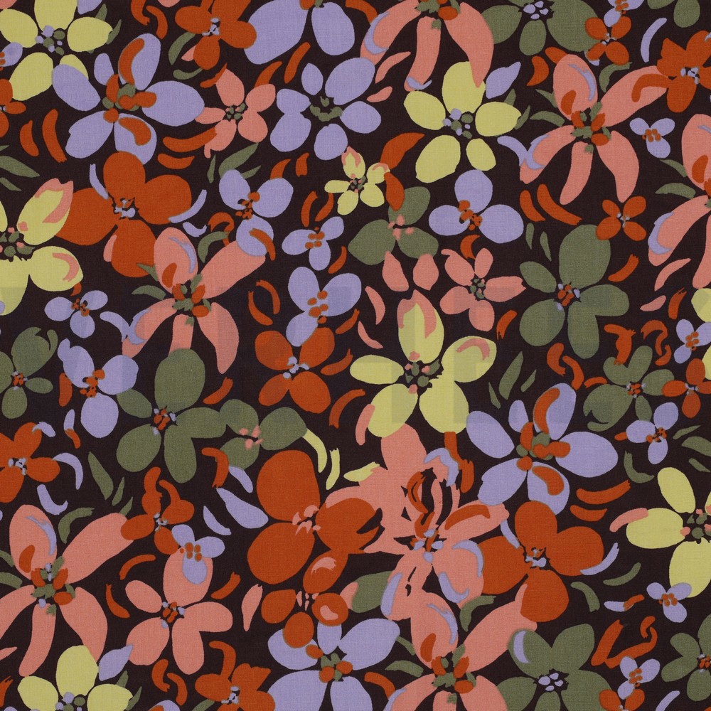 RADIANCE FLOWERS DARK BROWN