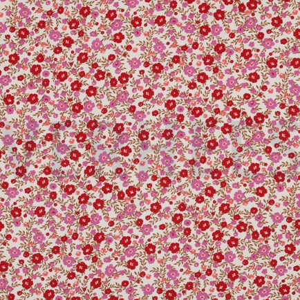 VISCOSE RADIANCE FLOWERS OFFWHITE (hover)