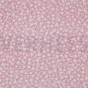 VISCOSE POPLIN STRETCH SMALL FLOWERS CHERRYBLOSSOM (thumbnail)
