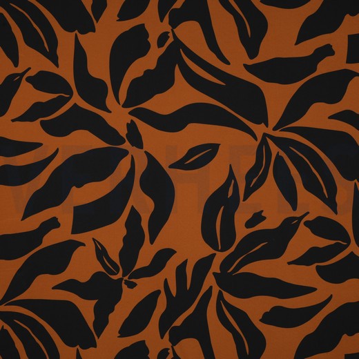 MAGNOLIA STRETCH LEAVES BROWN (hover)