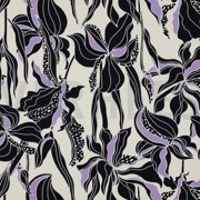 ROSELLA STRETCH FLOWERS ECRU (thumbnail)