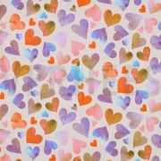 FRENCH TERRY DIGITAL HEARTS ECRU (thumbnail)