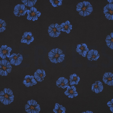 SOFTSHELL DIGITAL FLOWERS BLACK (hover)