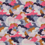 SOFTSHELL DIGITAL CLOUDS LIGHT LILAC (thumbnail)