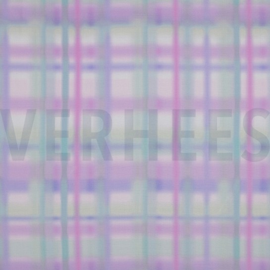 VISKOSE RADIANCE DIGITAL KARO LILA/VIOLETT #7