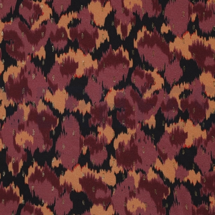 VISKOSE LUREX TIERHAUT SCHWARZ (hover)