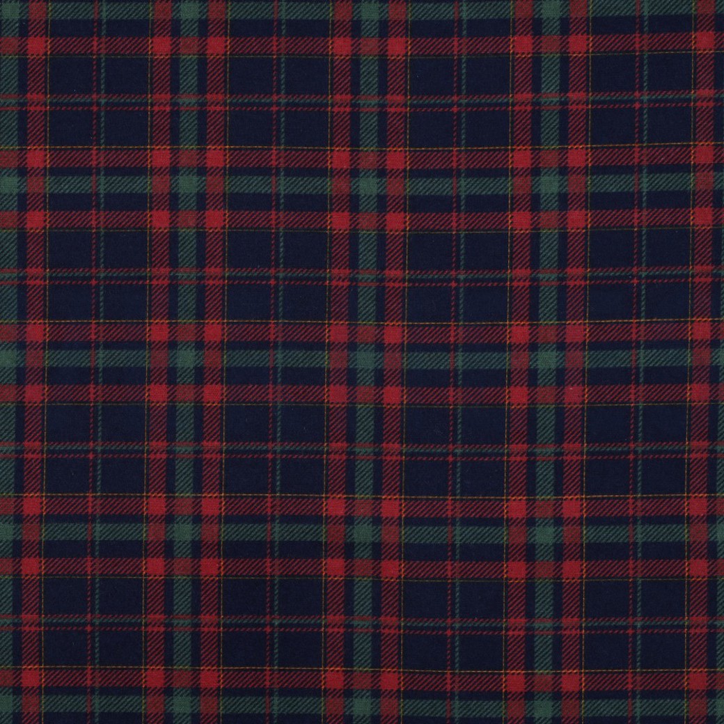 FLANNEL CHECKS NAVY