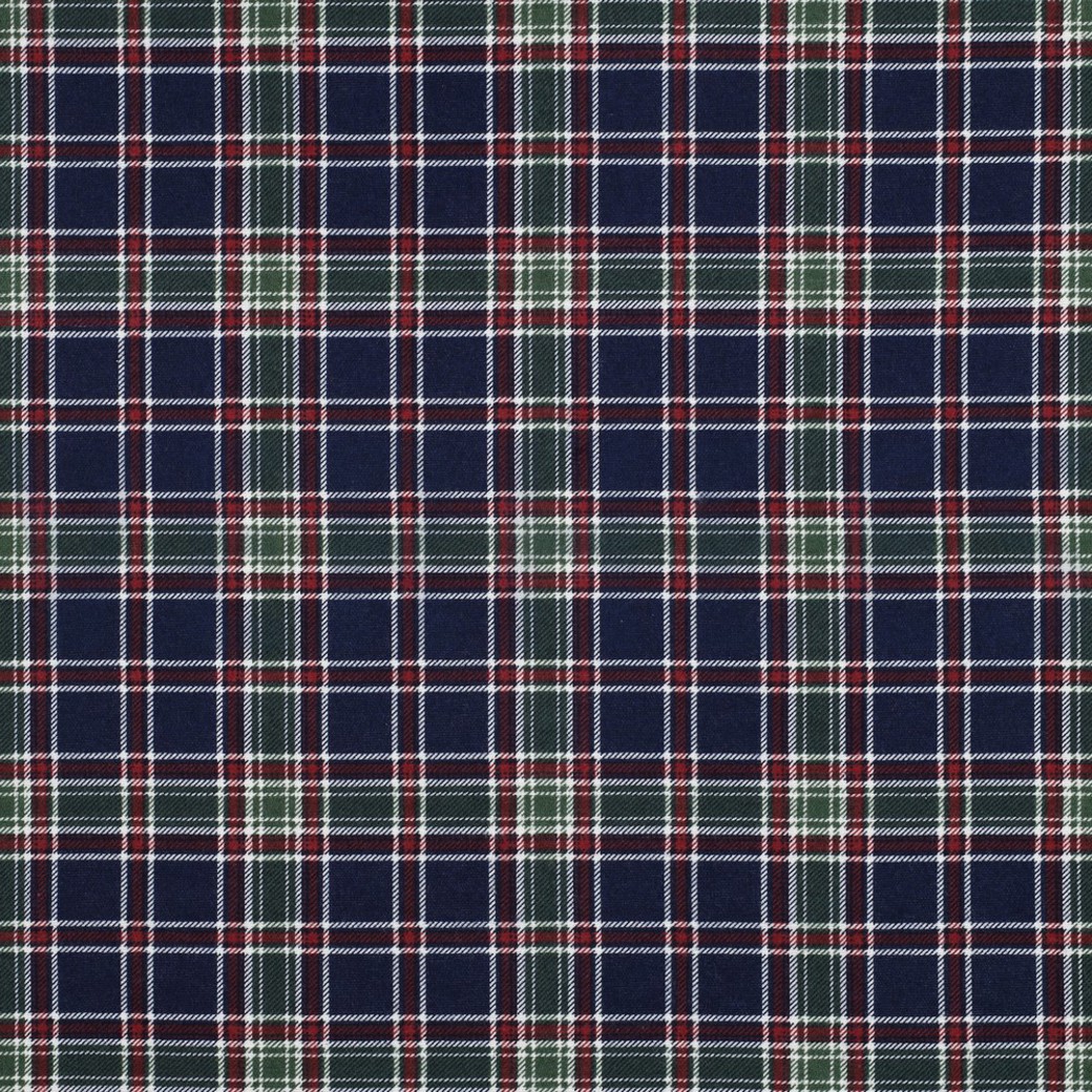 FLANNEL CHECKS NAVY