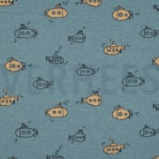 JERSEY MELANGE SUBMARINE SMOKE BLUE (thumbnail)