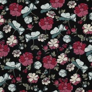 JERSEY BIG FLOWERS BLACK (thumbnail)