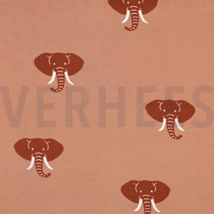 JERSEY ELEPHANTS DARK APRICOT (hover)