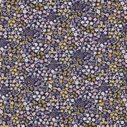 POPLIN SMALL FLOWERS NAVY (thumbnail)