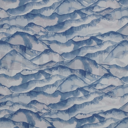 SOFTSHELL DIGITAL MOUNTAINS WHITE / LIGHT BLUE (hover)