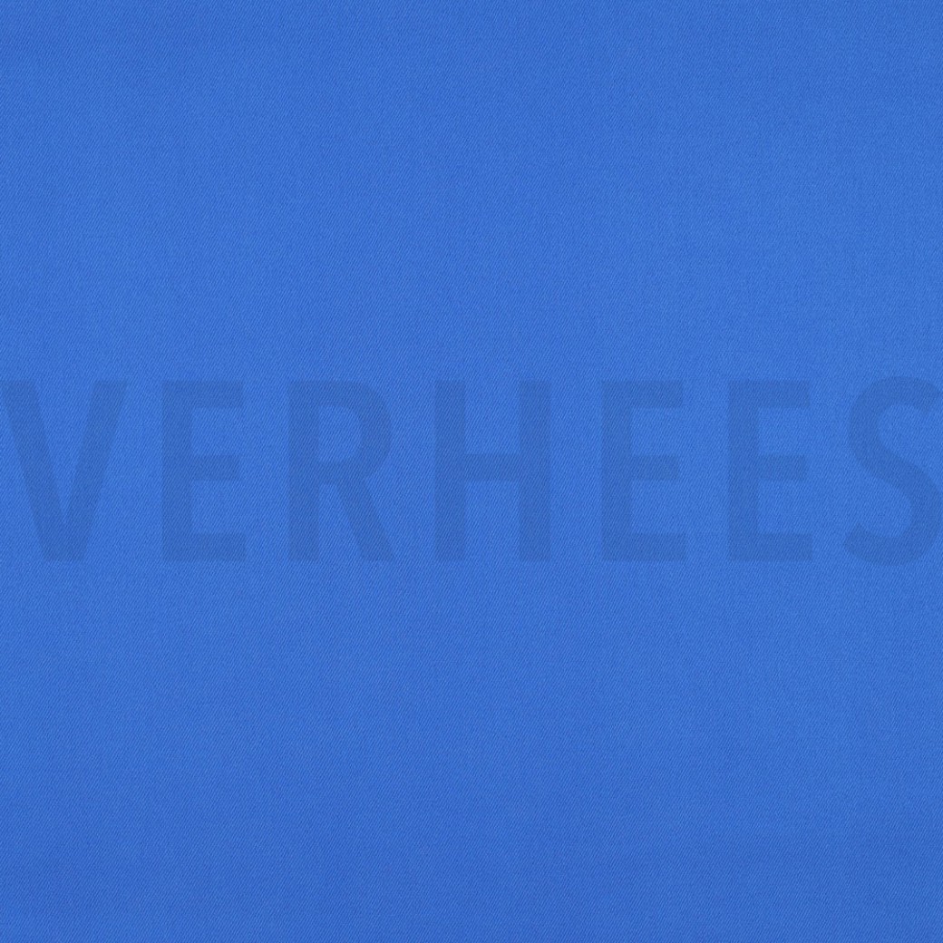 COTTON SATIN SPANDEX COBALT