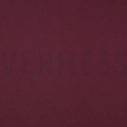 COTTON SATIN STRETCH AUBERGINE (hover)