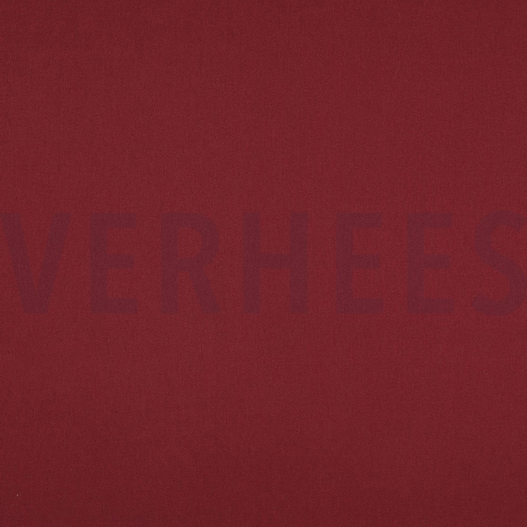 COTTON SATIN SPANDEX BORDEAUX