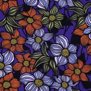 LENZING™ ECOVERO™ FLOWERS COBALT (thumbnail)