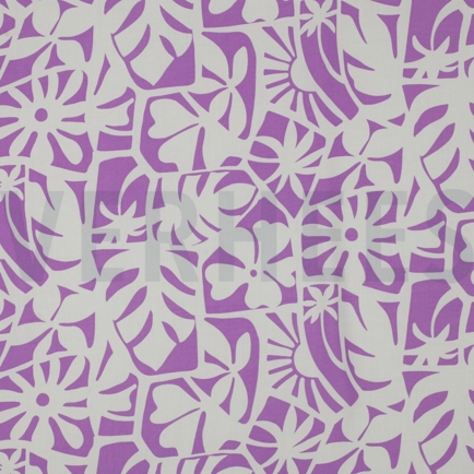 LENZING™ ECOVERO™ GEOMETRIC PURPLE (hover)