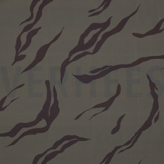 SOFTSHELL DIGITAAL ZEBRA LEGERGROEN #7