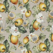 CANVAS DIGITAL TROPICAL FRUIT LINEN YELLOW (thumbnail)