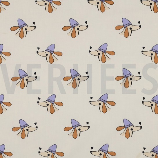 FINE POPLIN DOGS OFF-WHITE #7