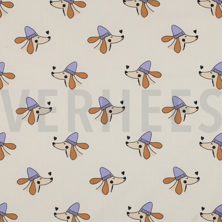 FINE POPLIN DOGS OFF-WHITE (hover)