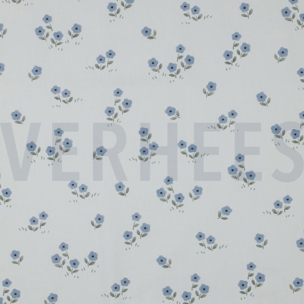 FINE POPLIN DIGITAL VIVE LA FRANCE WHITE (hover)