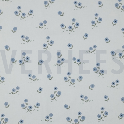 FINE POPLIN DIGITAL VIVE LA FRANCE WHITE (hover)