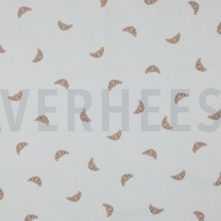 FINE POPLIN DIGITAL VIVE LA FRANCE WHITE (hover)