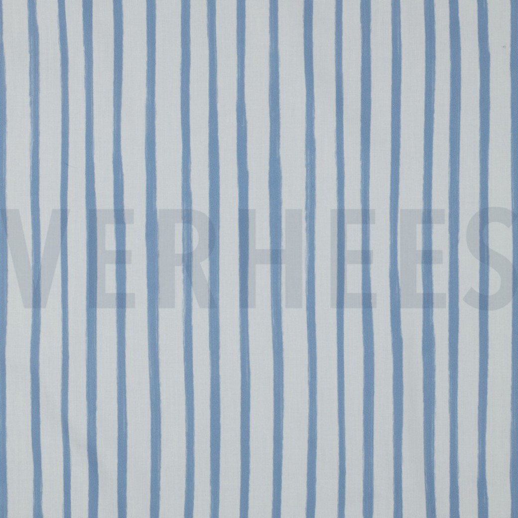 FINE POPLIN DIGITAL VIVE LA FRANCE WHITE
