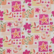 FINE POPLIN DIGITAL FLOWERS FUCHSIA (thumbnail)