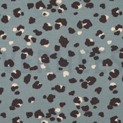 BAMBOO COTTON JERSEY ANIMAL PRINT BLUE SHADOW (thumbnail)