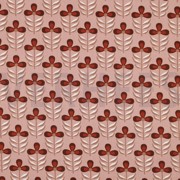 CANVAS FLOWERS OLD ROSE (thumbnail)